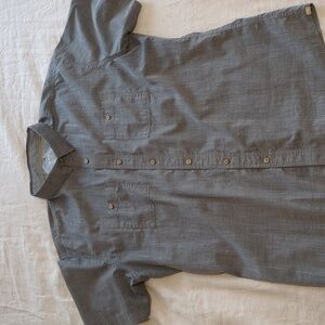 Kuhl Men's Karib Stripe gray sz xl